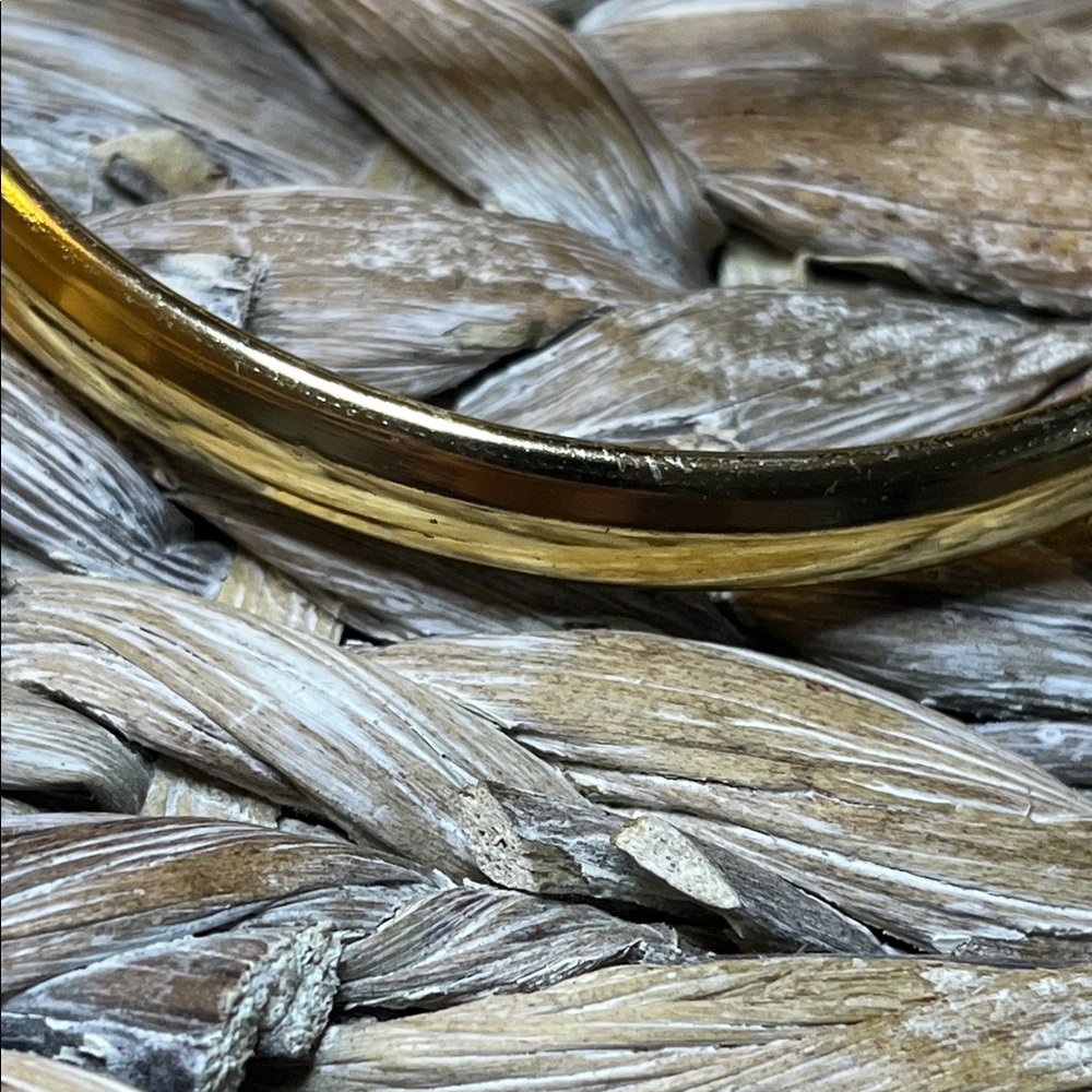 Gold Tone Trio Bangle Set - Picture 2 of 5